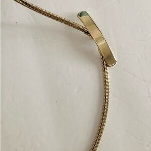 Gold Tone Skinny belt